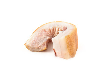 Pork fat isolated