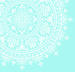 floral mandala pattern