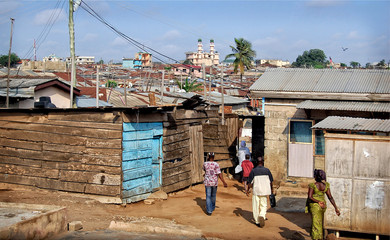 Development of residential infrastructure of Ghana slowed due poverty & poor housing conditions,...