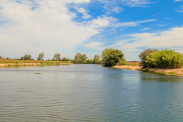 Vista do Rio Sorraia em Coruche Portugal