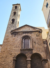 Fototapeta na wymiar Basilica Cathedral of San Cataldo in Taranto. Apulia, Italy.