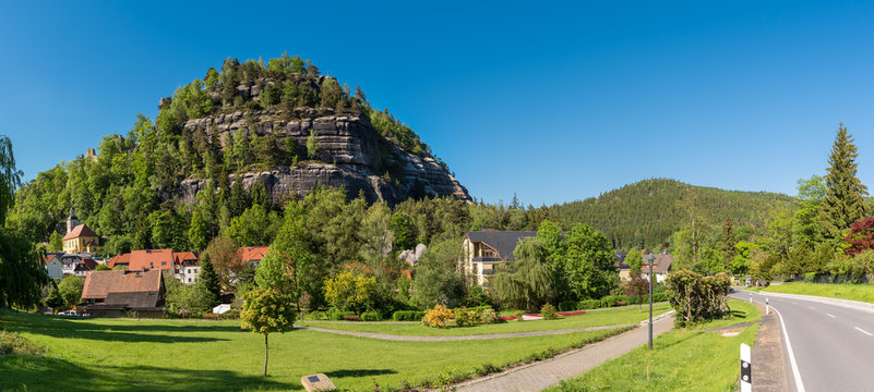 Berg Oybin im Zittauer Gebirge