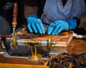 Cigar production