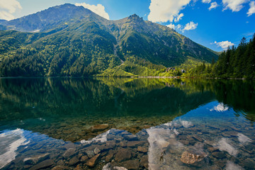 Eye of the Sea (Morskie Oko) lake in Tatra mountains