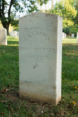 Civil War cemetery on Johnson's island