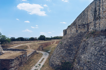 Fototapeta na wymiar Kalemegdan Fortress entrance, ancient Singidunum, Belgrade, Serbia.