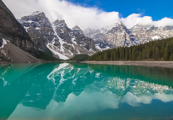 Moraine Lake in Banff National Park, Canada