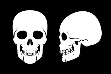 Set of skulls