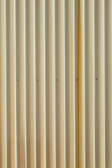 Obraz premium Wall made of metal sheet