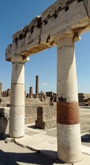 Italie Pompei forum ruines architecture