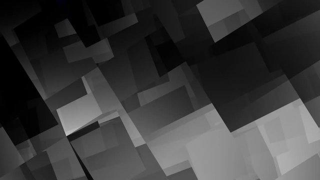 Abstract geometric moving shapes. Seamless loop abstract motion background.