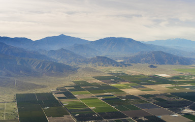 Mountains and valley