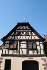 fachwerkhaus in frankreich