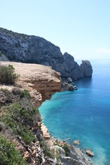 Fototapeta premium Bella vista delle spiagge di Ibiza. Spagna