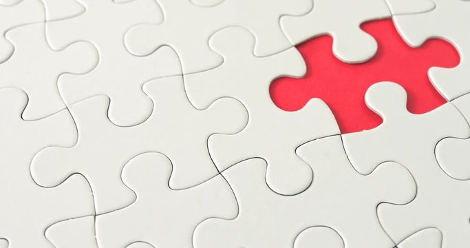 Puzzle piece completion