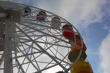Panoramic wheel with colors