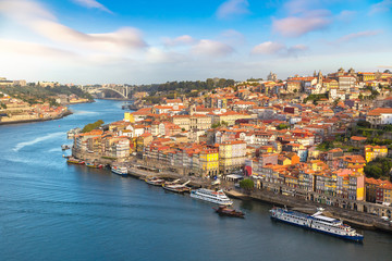 Obraz premium Panoramic view of Porto