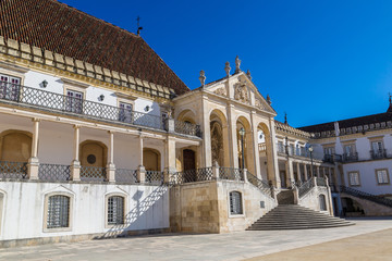 Fototapeta na wymiar The University of Coimbra, Portugal