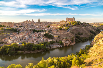 Cityscape of Toledo, Spain