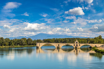 Fototapeta premium Saint Benezet bridge in Avignon