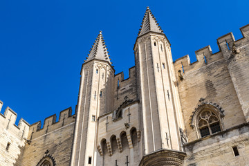 Papal palace in Avignon