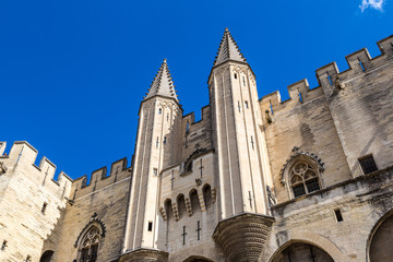 Papal palace in Avignon