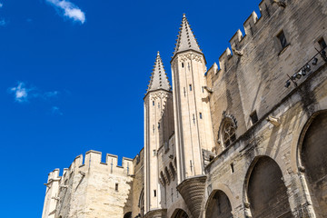 Papal palace in Avignon