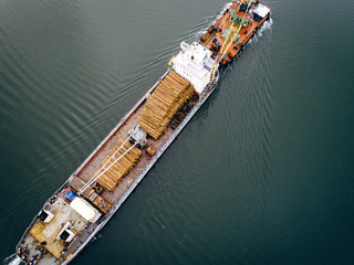ship wood export
