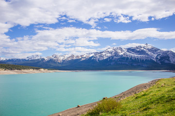 Abraham Lake, Alberta, Canada