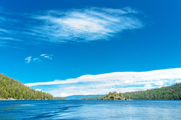 Scene of South lake tahoe.