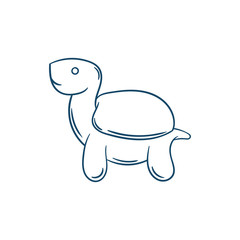turtle line illustration