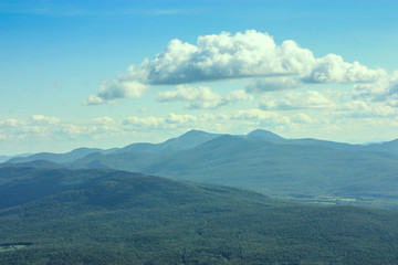 mountain range in quebec canada