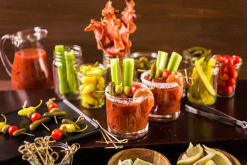 Bloody mary bar © arinahabich