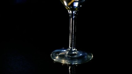 Martini with olives. - Powered by Adobe