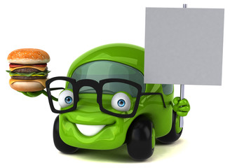 Fun car - 3D Illustration