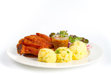 Deep fried pork knuckle