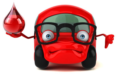 Fun car - 3D Illustration