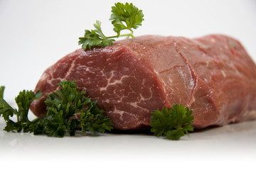 piece of red meat