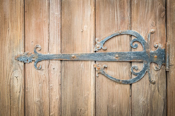 A nice detailed background image of an old wooden door