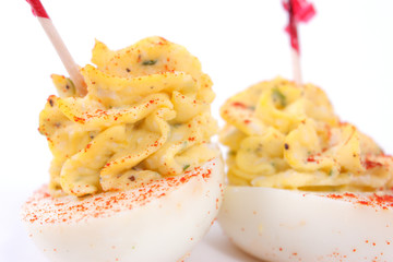 deviled eggs