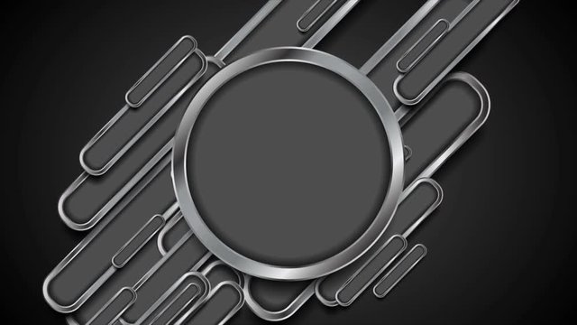 Abstract tech metal background motion design. Seamless looping. Video animation Ultra HD 4K 3840x2160