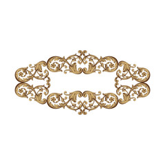 Classical baroque vector