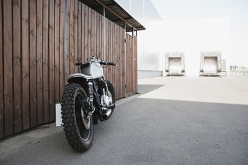 Custom motorcycle caferacer