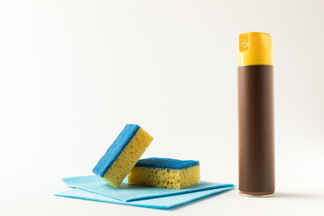 cleaning product and sponges