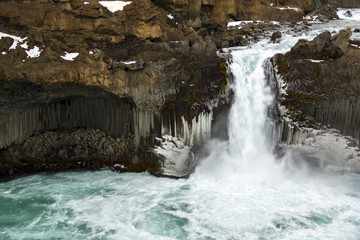 Aldeyjarfoss Waterfall,  Húsavík, Iceland