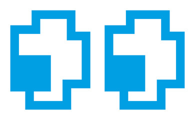 Fototapeta premium Eyes vector icon