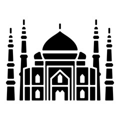 Wahrzeichen Icon -  Tadsch Mahal