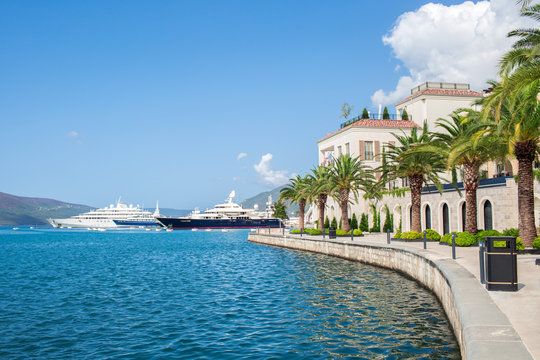 Shoreline Tivat City Montenegro