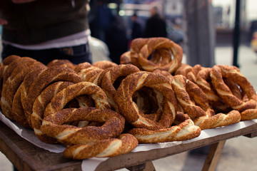 simite. turkish bagel