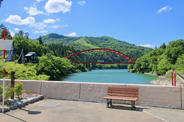 只見川（福島県・柳津町）